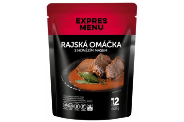 Rajská omáčka s hovězím masem, 2p, 600g