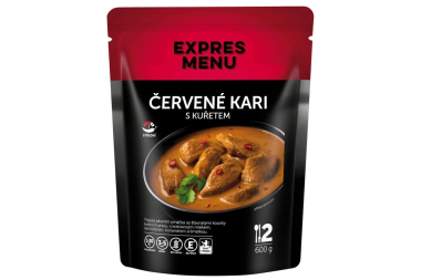 Červené kari s kuřetem, 2p, 600g