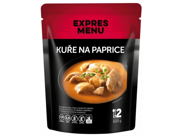 Kuře na paprice, 2p, 600g