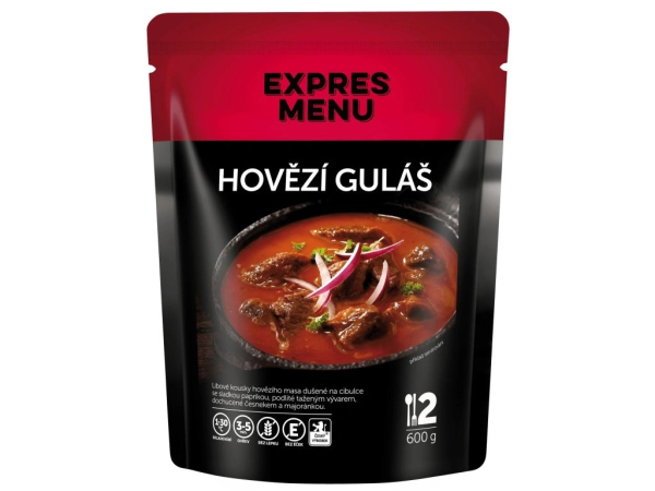 Hovězí guláš, 2p, 600g