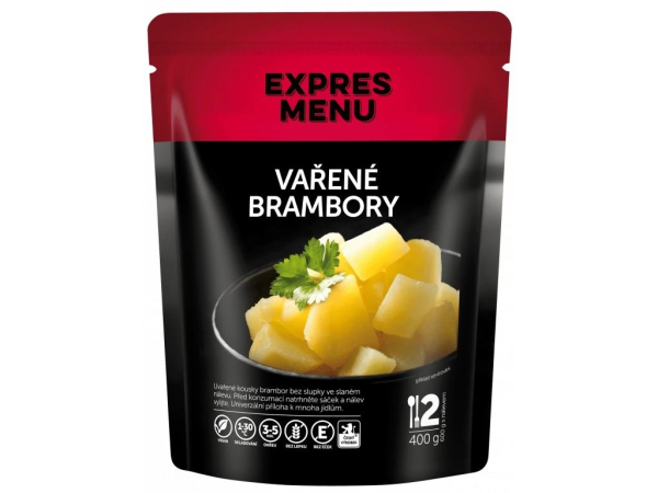 Vařené brambory, 400g