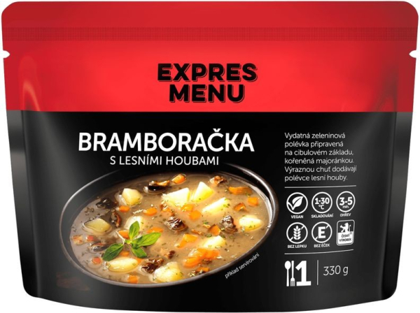 Bramboračka s lesními houbami, 1p, 330g